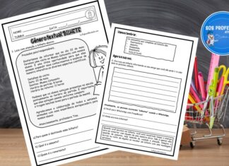 Gênero textual Bilhete