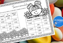 Atividade com os termos da adição e subtração Termos escondidos