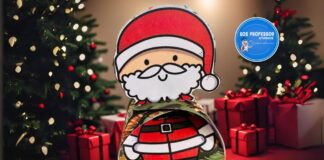 Papai Noel box – lembrancinha Papai Noel box