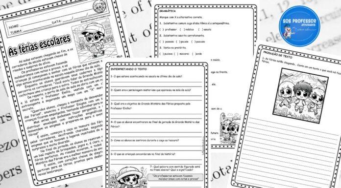 Revisão de português quinto ano Revisão de português quinto ano