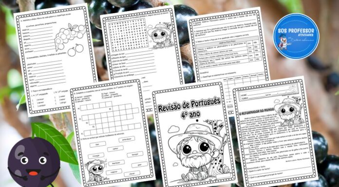 Revisão de português quarto ano Revisão de português quarto ano