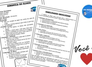 Volta às aulas – Dinâmica do Elogio Volta às aulas - Dinâmica do Elogio