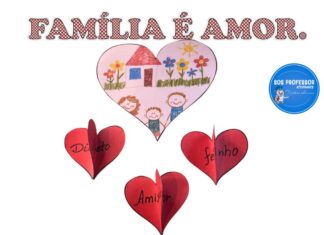 Dia da Família – Painel coração