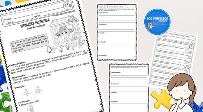 Situações-problema: Fases de resolução Situações-problema: Fases de resolução