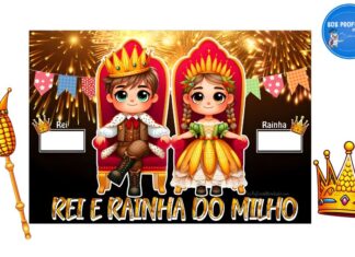 Kit Rei e Rainha do Milho Kit Rei e Rainha do Milho
