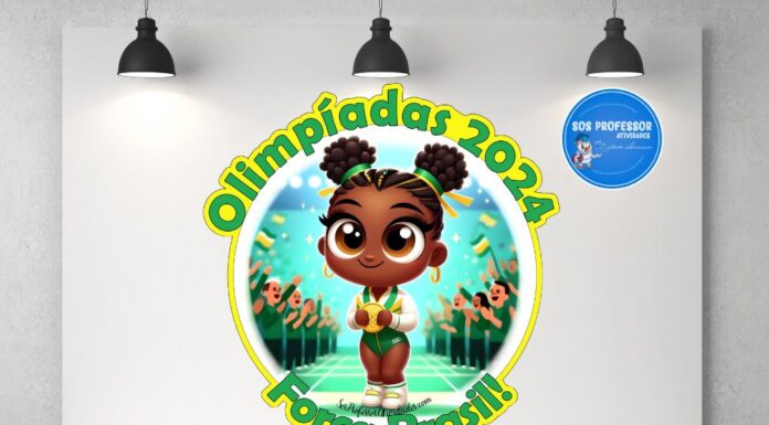 Cartaz Olimpíadas Cartaz Olimpíadas Ginasta 24