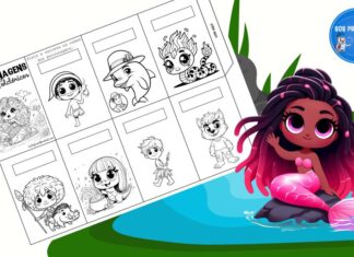 Personagens Folclóricos para Colorir Personagens Folclóricos para colorir