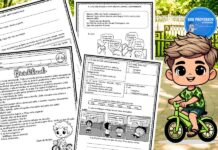 Bicicletando – Revisão com atividades de Interpretação e Gramática Revisão com Atividades de Interpretação e Gramática com o Texto "Bicicletando"