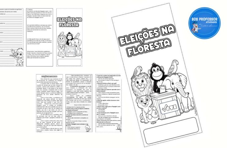‘Eleições na Floresta’ – Trabalhe o Tema Eleições de Forma Leve e Lúdica Trabalhe o Tema Eleições de Forma Leve e Lúdica com o Arquivo 'Eleições na Floresta'