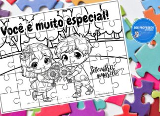 Quebra-Cabeça Temático de Setembro Amarelo Quebra-Cabeça Temático de Setembro Amarelo