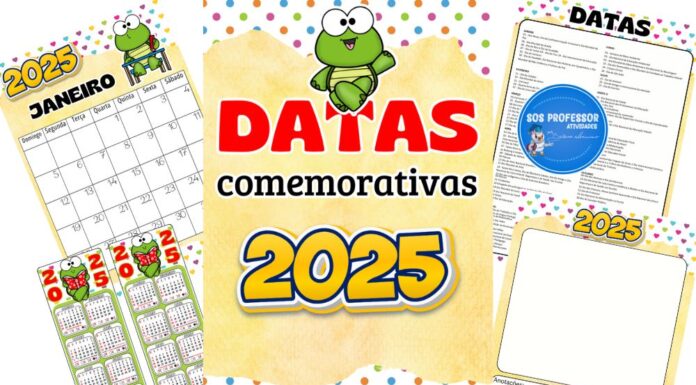 Calendários e Datas Comemorativas 2025 Calendários e Datas Comemorativas 2025