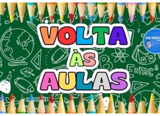 Cartaz Volta às aulas – Lápis Cartaz Volta às aulas - Lápis