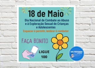 Cartaz – Faça Bonito (18 de maio) Cartaz - Faça Bonito (18 de maio)
