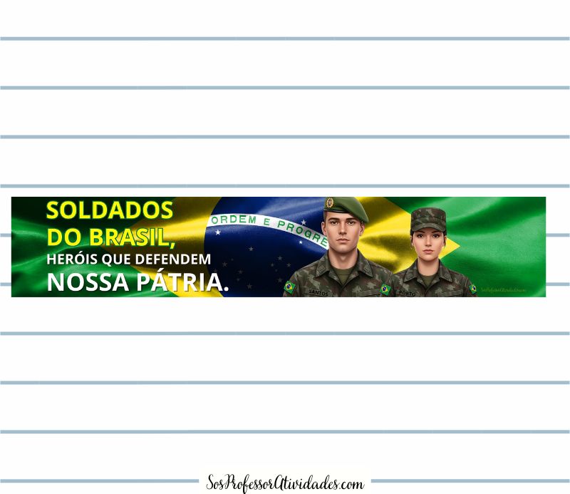Cartaz Dia do Soldado 25