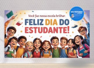 Cartaz Dia do Estudante Cartaz Dia do Estudante