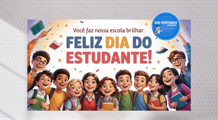 Cartaz Dia do Estudante Cartaz Dia do Estudante