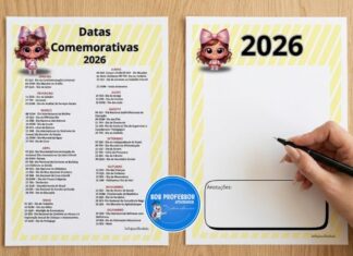 Datas Comemorativas 2026 Datas Comemorativas 2026