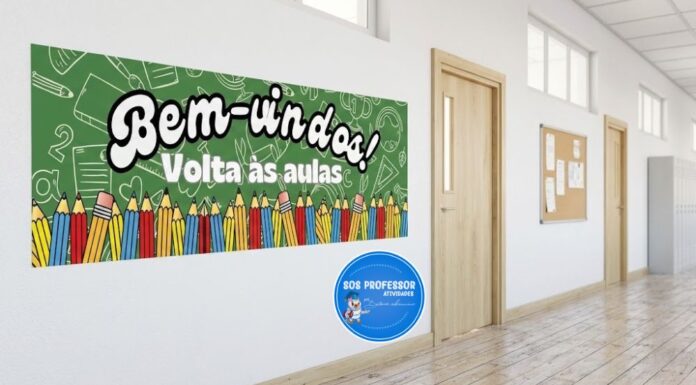 Faixa de Volta às Aulas – acolher também é educar Faixa de Volta às Aulas