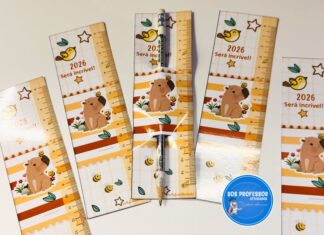 Volta às Aulas 2026: Porta-Lápis de Capivara para Acolher os Alunos no Primeiro Dia