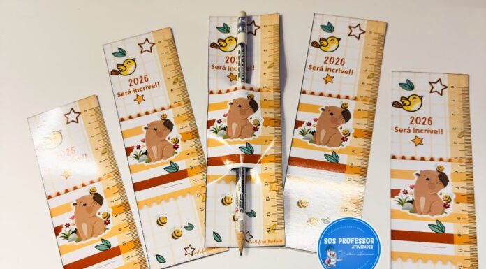 Volta às Aulas 2026: Porta-Lápis de Capivara para Acolher os Alunos no Primeiro Dia