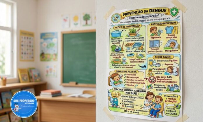 Cartaz de Prevenção à dengue