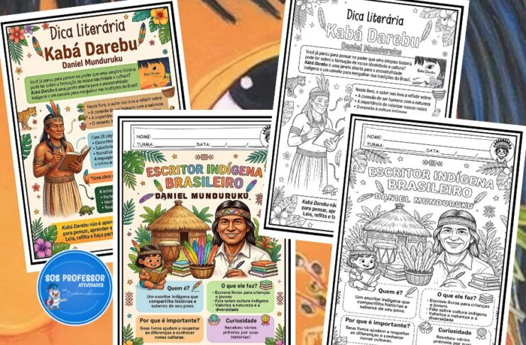 Daniel Munduruku e Kabá Darebu Daniel Munduruku e Kabá Darebu