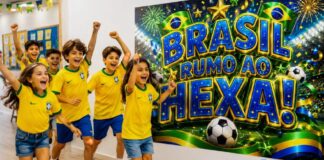 Cartaz – Brasil Rumo ao Hexa Cartaz Brasil Rumo ao Hexa