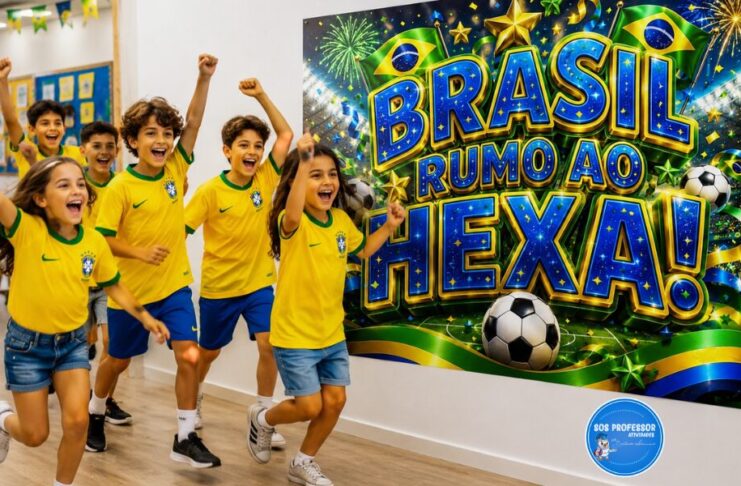 Cartaz – Brasil Rumo ao Hexa Cartaz Brasil Rumo ao Hexa