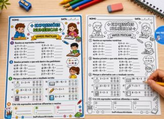 Atividade de expressões numéricas para o 4º e 5º/26 Atividade de expressões numéricas para o 4º e 5º ano