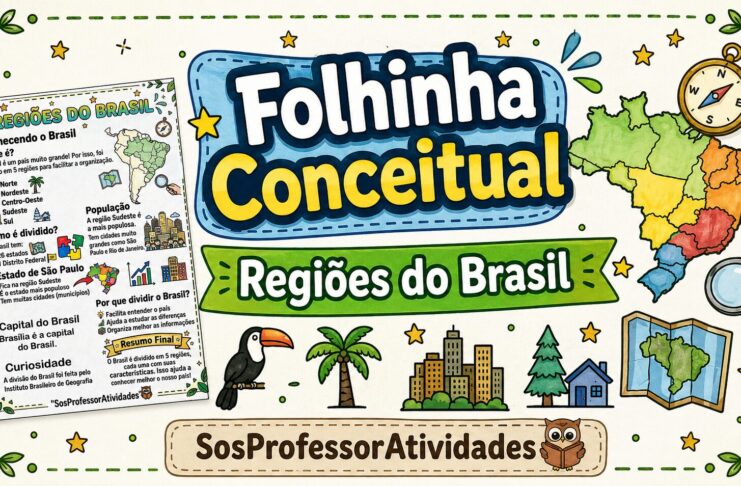 1. Folhinha Conceitual das Regiões do Brasil