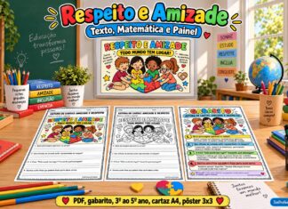 Respeito e Amizade: Atividade Gratuita Respeito e Amizade