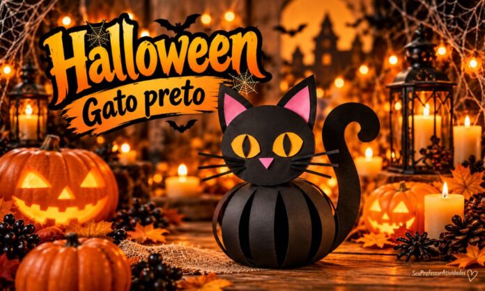 Gato preto1 Halloween – Gato Preto